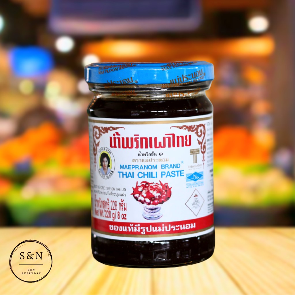 MAEPRANOM BRAND THAI CHILI PASTE INSTANT ( 228g ) / MAE PRANOM THAI