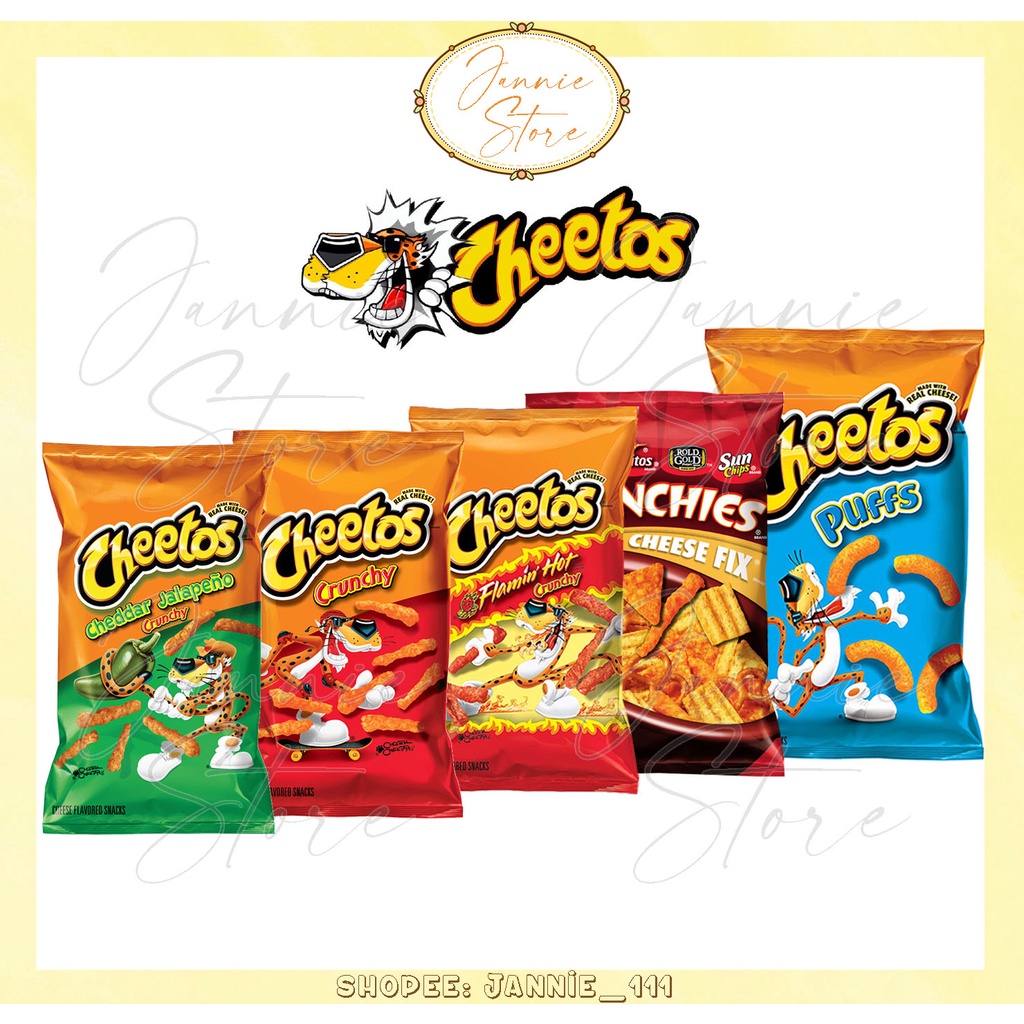 [USA] FRITOS LAY CHEETOS Cheese/Flamin Hot/Cheddar Jalapeno Crunchy/Original Corn Chips/Honey