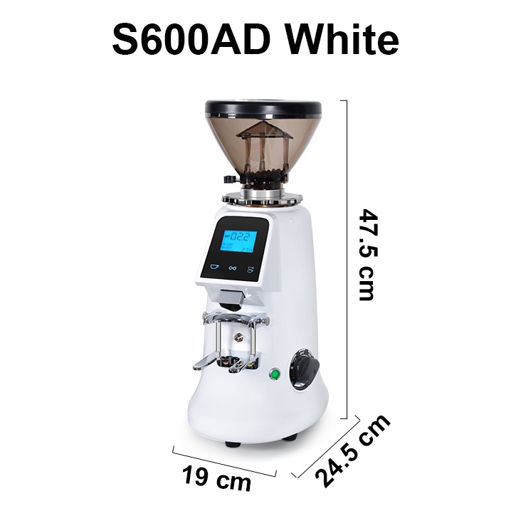 S600AD espresso Timer grinder. S70 Grinder. Touch Screen 64mm burr