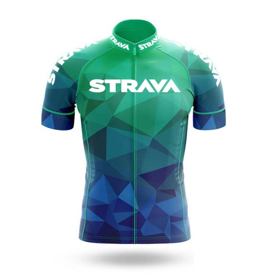 2023 New Strava Cycling Jersey MTB Mountain Bike Race Cycling Shirts