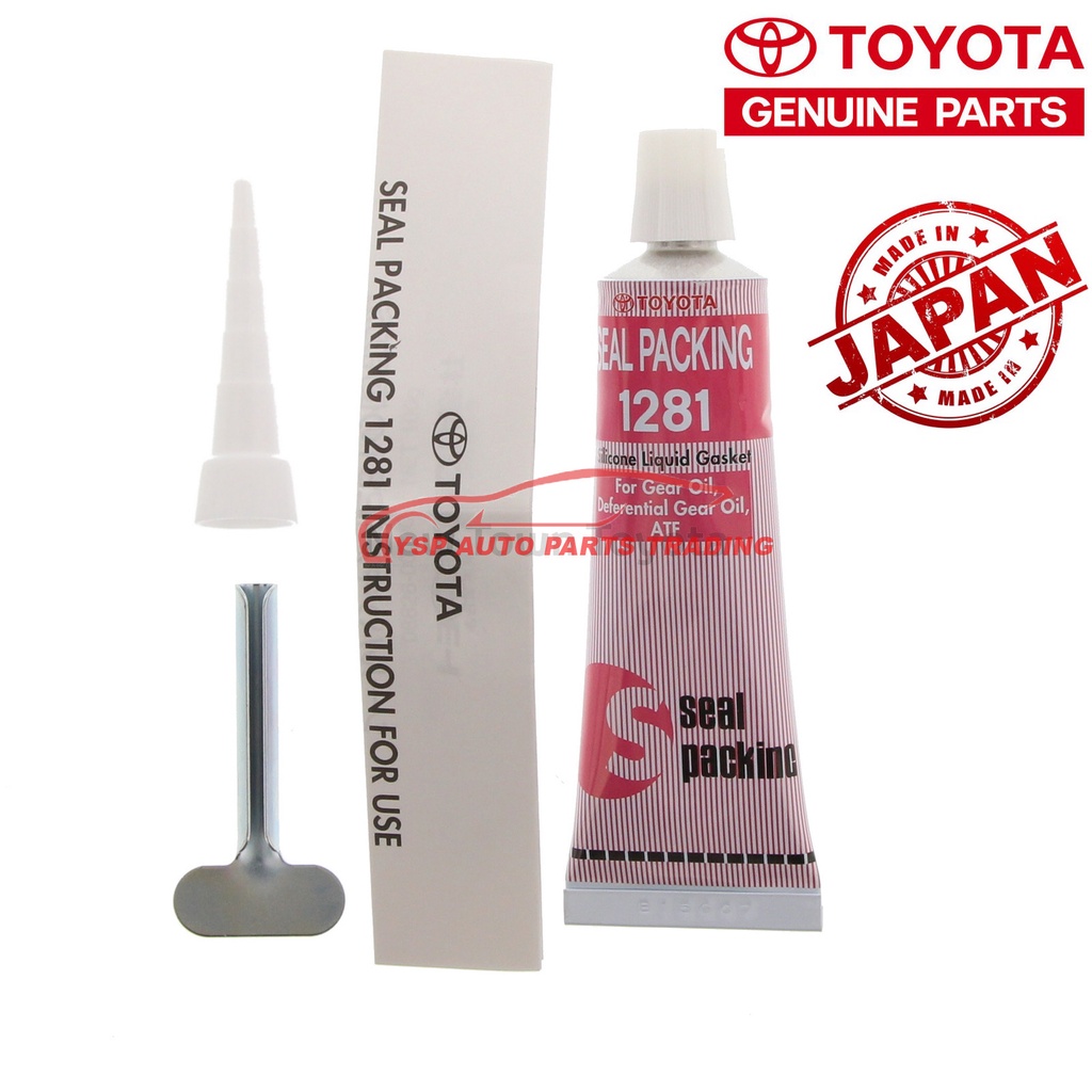 (100 ORIGINAL) TOYOTA Silicone Liquid Gasket Gum Pink Seal Packing