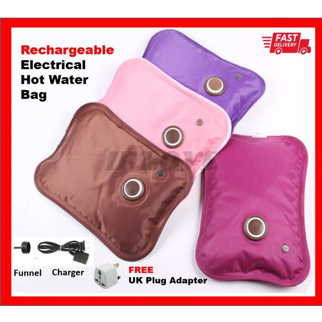 Electric Warm Water Bag Hot Water Bag Heat Bag Heat Pad Period Pain Hot