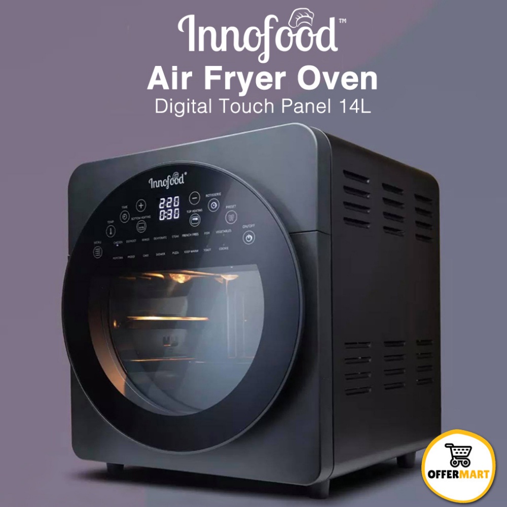 [NEW] Innofood 14L Digital Touch Panel Air Fryer Oven 16in1 With