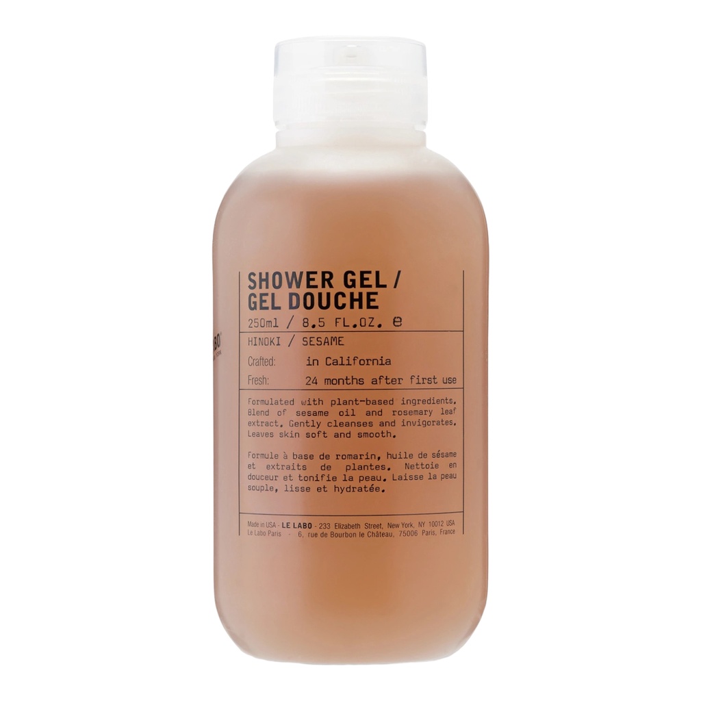 Hinoki Shower Gel (250ml / 500ml) GENUINE Le Labo Shopee Malaysia