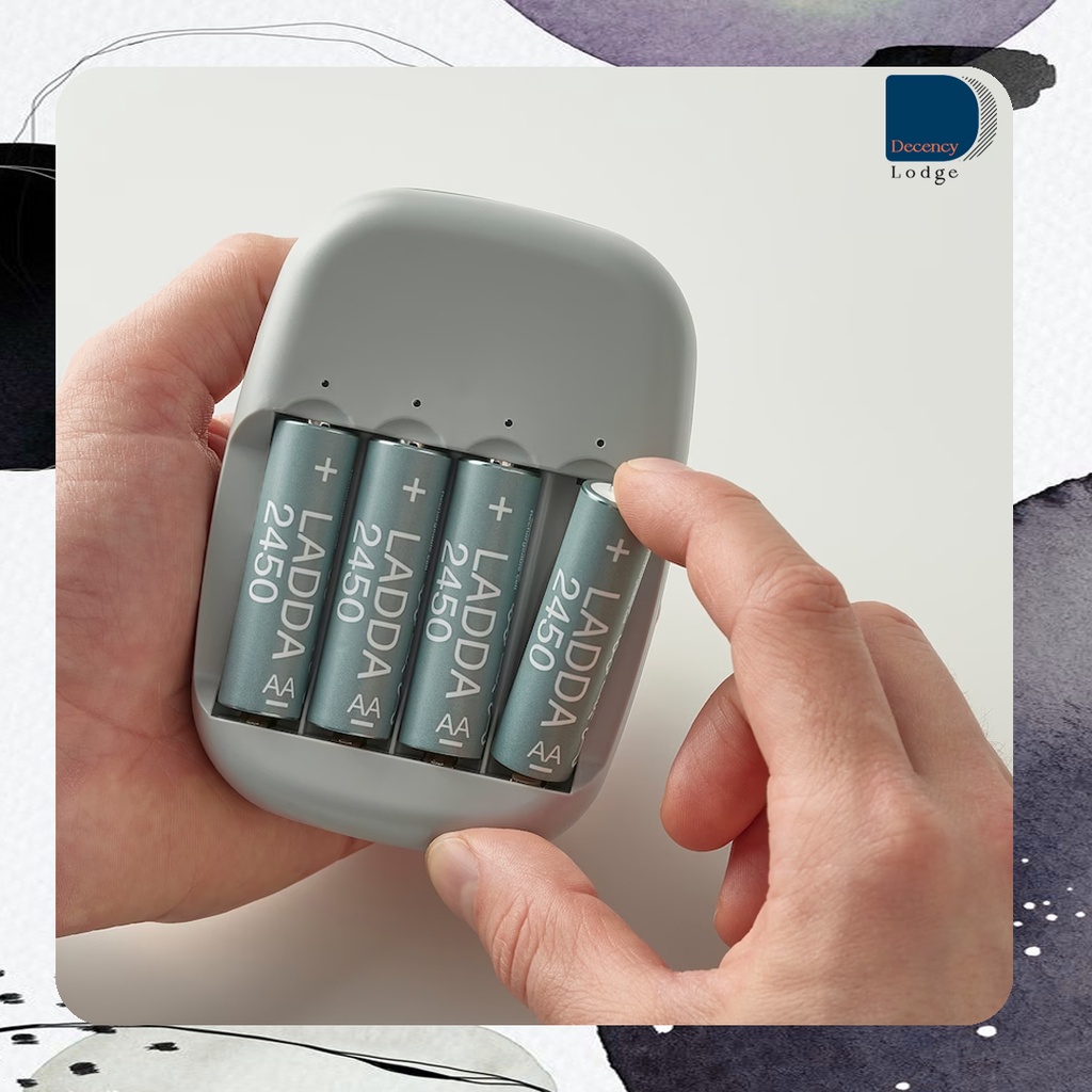 IKEA BATTERY CHARGER STENKOL BATTERY CHARGER SUITABLE FOR AA AAA