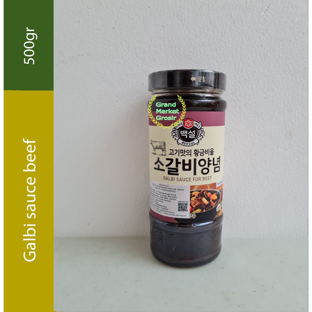 Beksul Korean BBQ Galbi Marinade Sauce Kalbi Marinade Sauce 500g