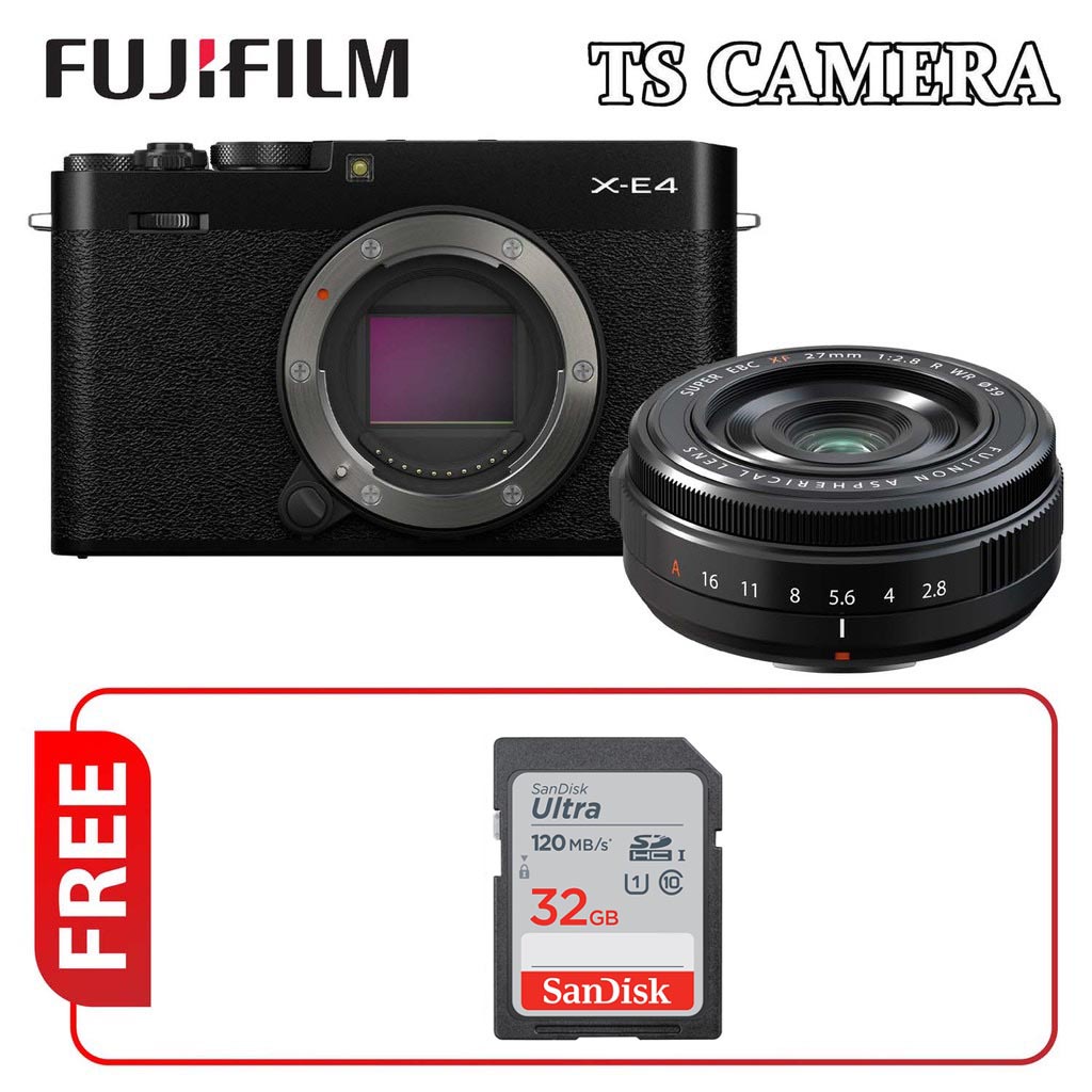 (PREORDER) FUJIFILM XE4 KIT 27MM / FUJIFILM XE4 BODY / FUJI XE4 PREORDER IN STORE PJ DIGITAL