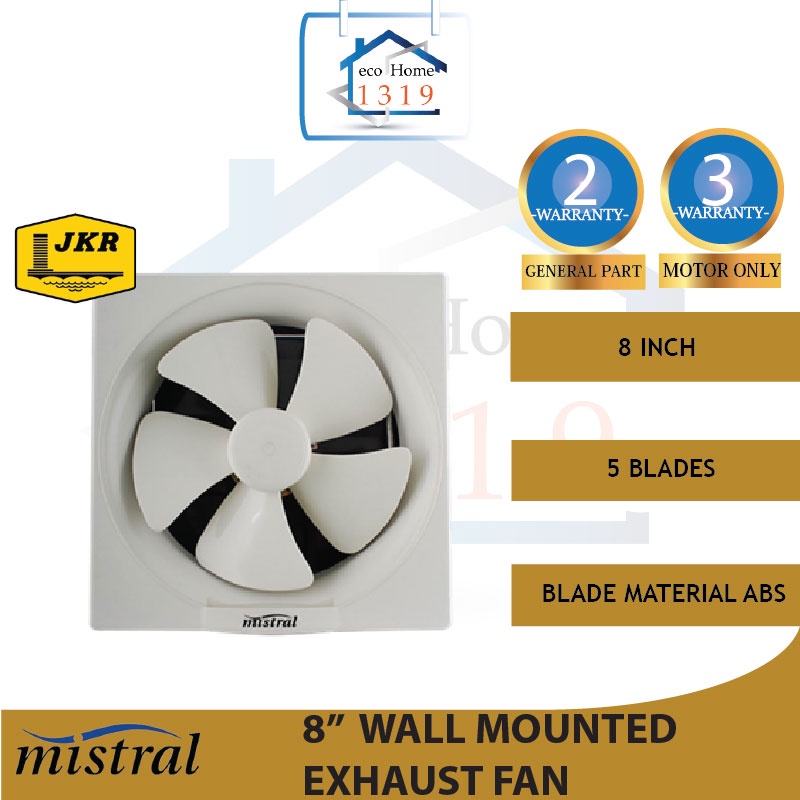 [8"/10"/12"] MISTRAL Wall Mounted Exhaust Ventilating Fan MEF801 MEF