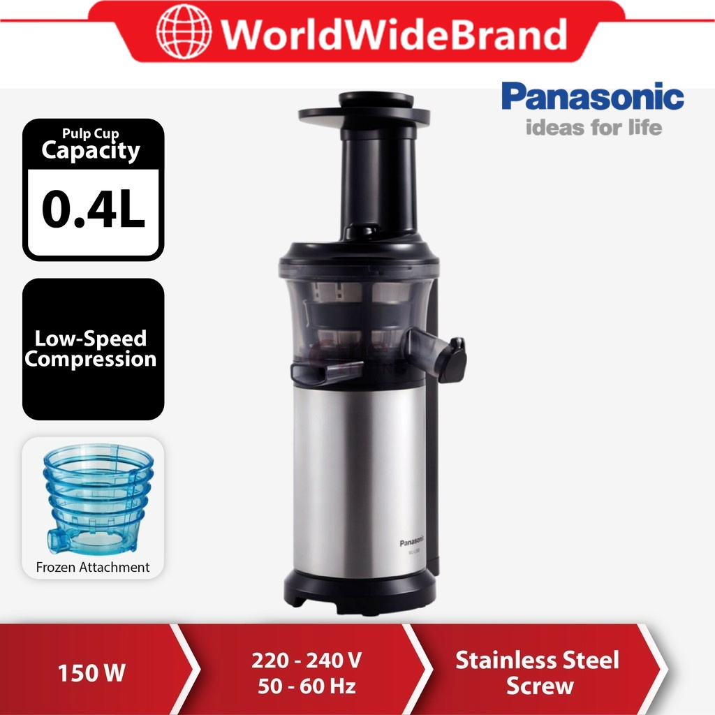 PANASONIC MJL500 Slow Juicer 150W 1L Capacity MJL500SSK Low Speed