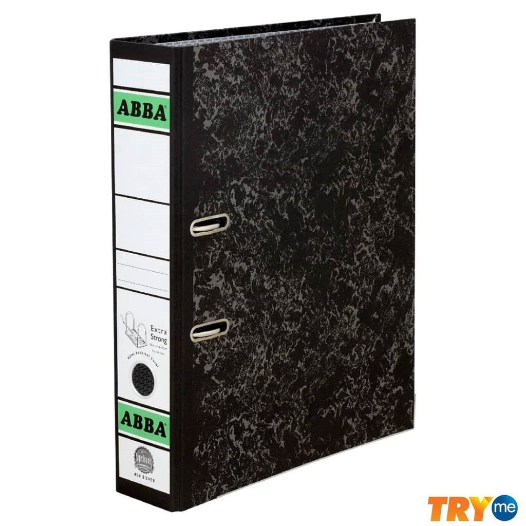 Abba Silver Arch File (3 inch) Shopee Malaysia