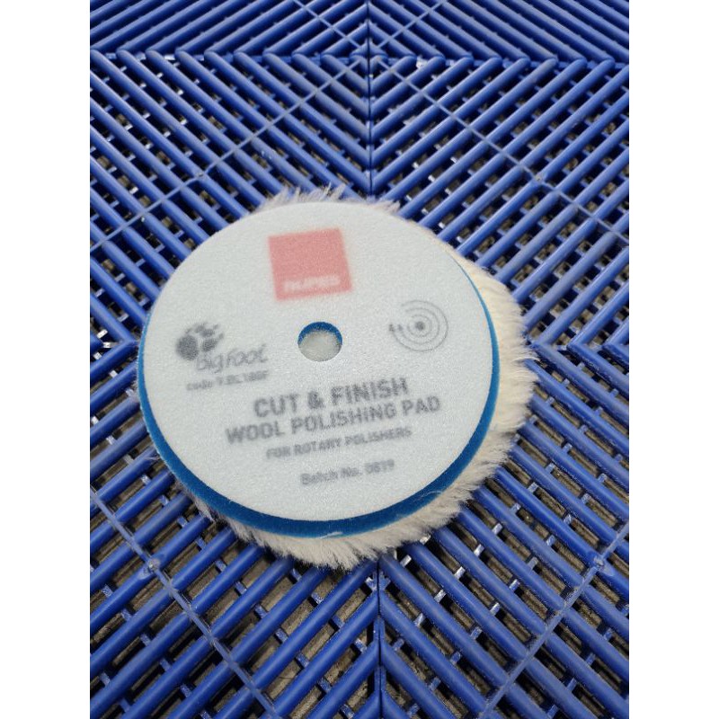 Rupes cut&finish wool polishing pad(6 inch backing plate) Shopee Malaysia