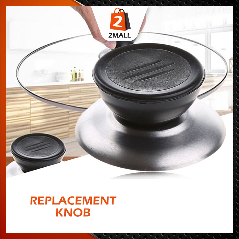 2MALL Replacement Cookware Pot Pan Lid Handle Pan Lid Kitchen Pot Cap