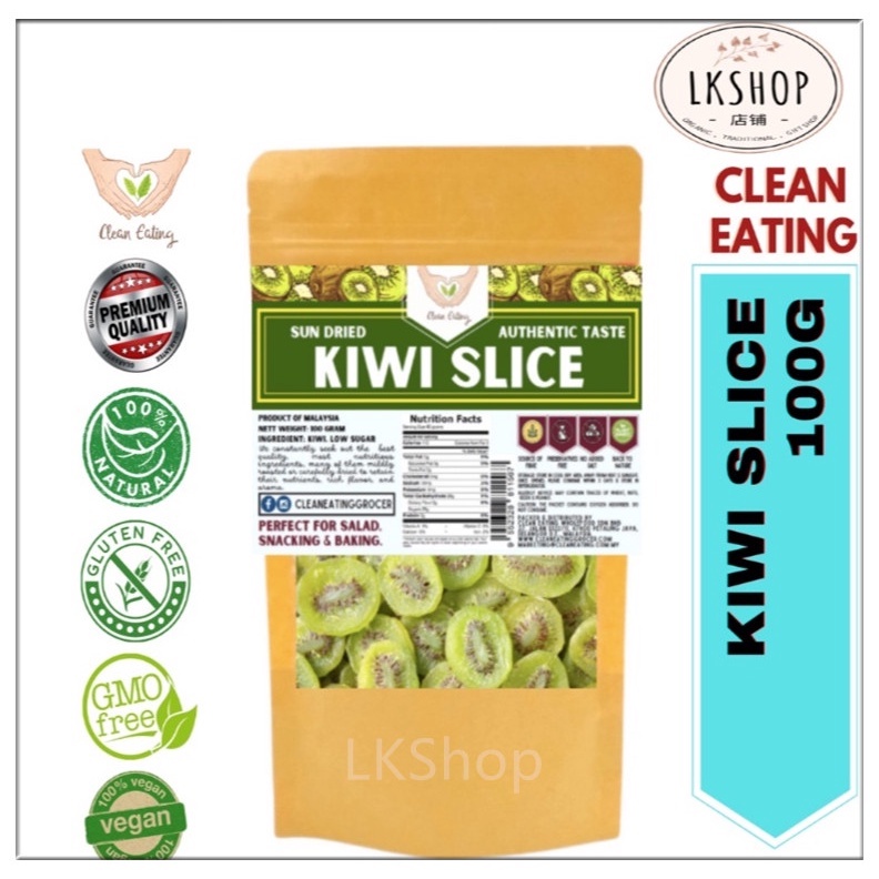 Organic Dried Kiwi Slice 100g (Low Sugar) Shopee Malaysia