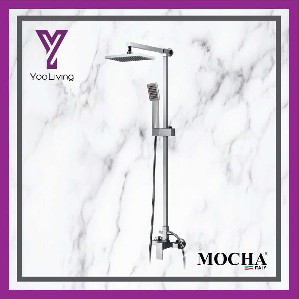 Mocha Italy TWOWAY EXPOSED SHOWER SET WITH MIXER (CHROME FINISH