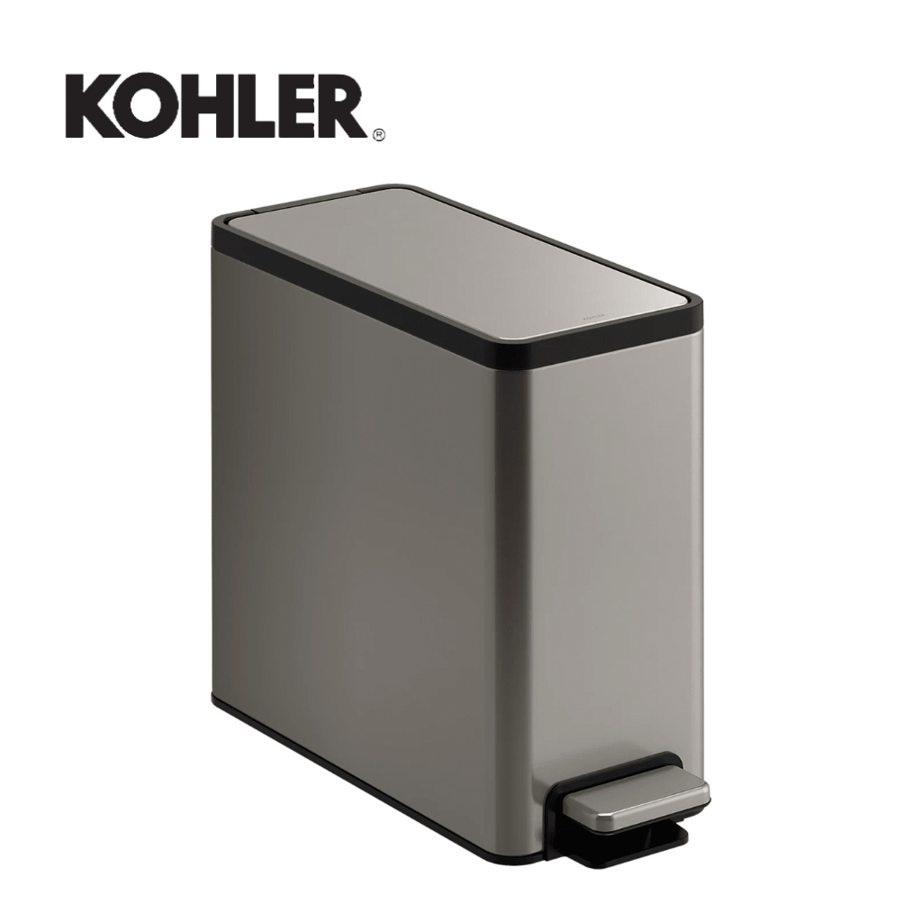 KOHLER 2.5 GALLON SLIM STEP TRASH CAN (K20957T) Shopee Malaysia