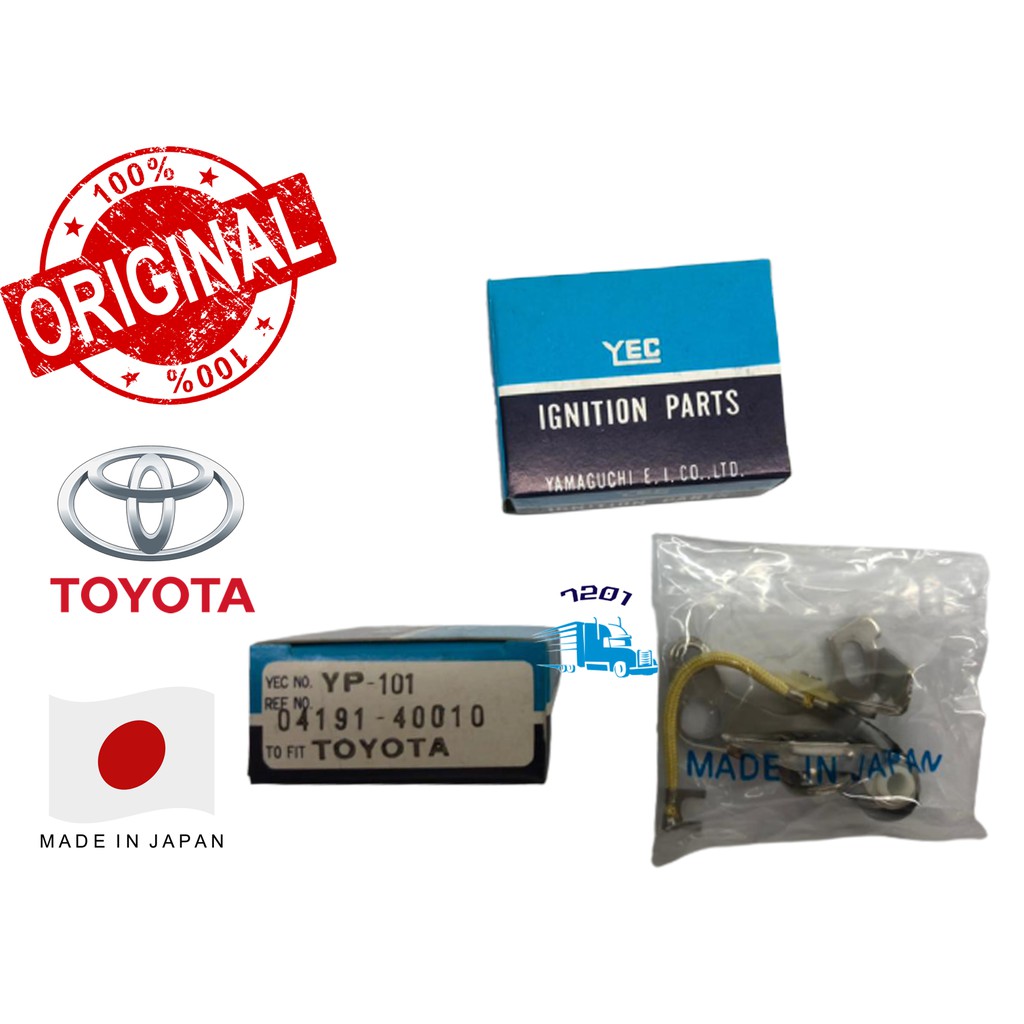 YEC IGNITION PARTS YP101 0419140010 TOYOTA (MADE IN JAPAN) Shopee
