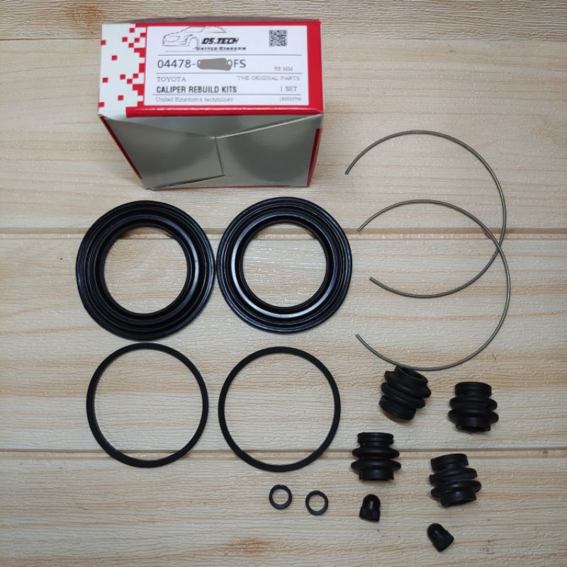 TOYOTA VIOS NCP42 FRONT / REAR CALIPER DISC BRAKE SEAL REPAIR KIT D5