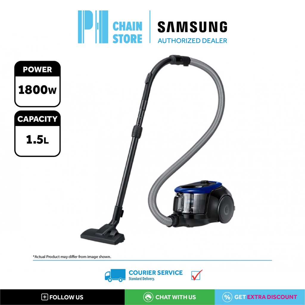 SAMSUNG VC18M2120SB/ME 1800W CANISTER WITH CYCLONE FORCE VACUUM CLEANER Shopee Malaysia
