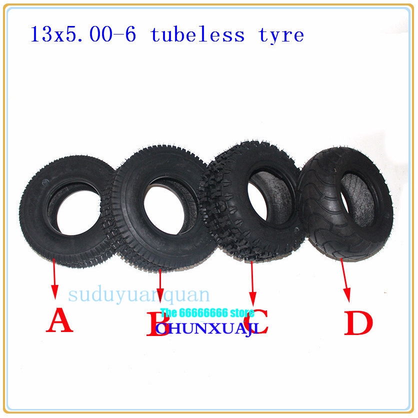 13 inch tyre ATV Gokart Fourwheel lawn mower 13X5.006 inch Electric