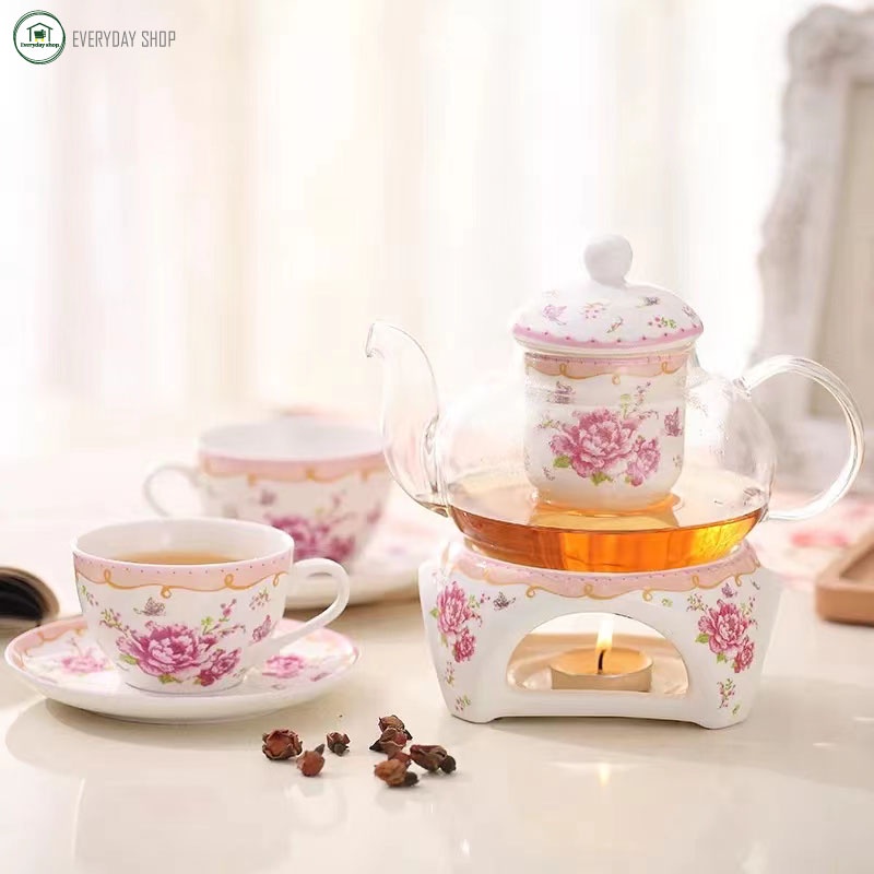 English Teapot Set European Tea Cup Teapot Tea Time Afternoon Shopee