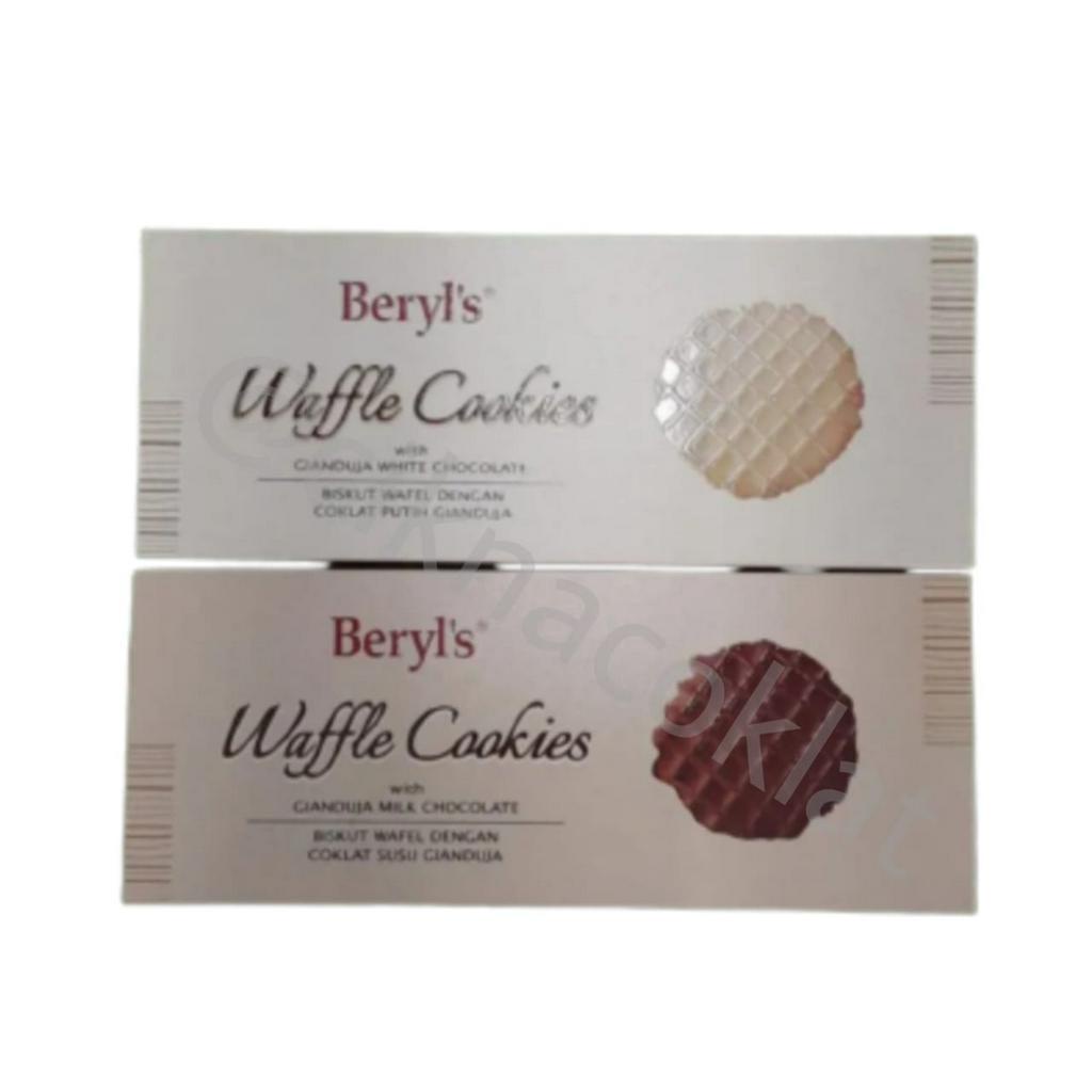 Chocolate BERYL WAFFLE gianduja milk & white coklat Shopee Malaysia