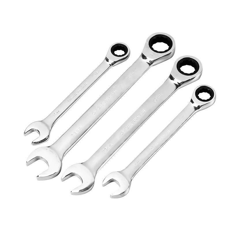 1pc Activities Ratchet Wrench Set 180 degrees Flexible Open End