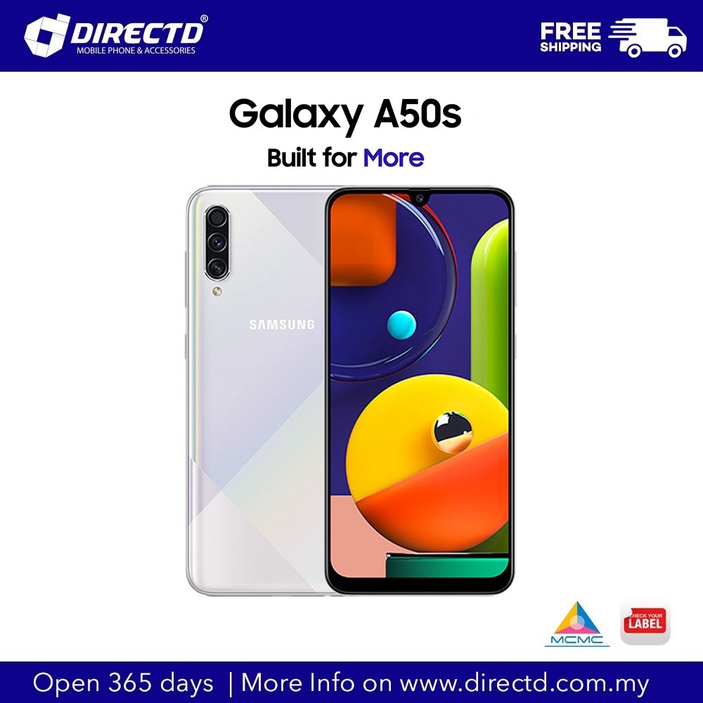 Samsung Galaxy A50S (6.4" Super AMOLED InfinityU Display 6GB RAM