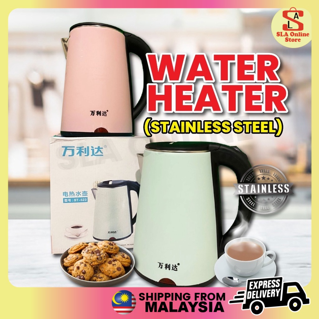 [ 2.3L ] Stainless Steel Electric Automatic Jug Kettle Ketel listrik 2