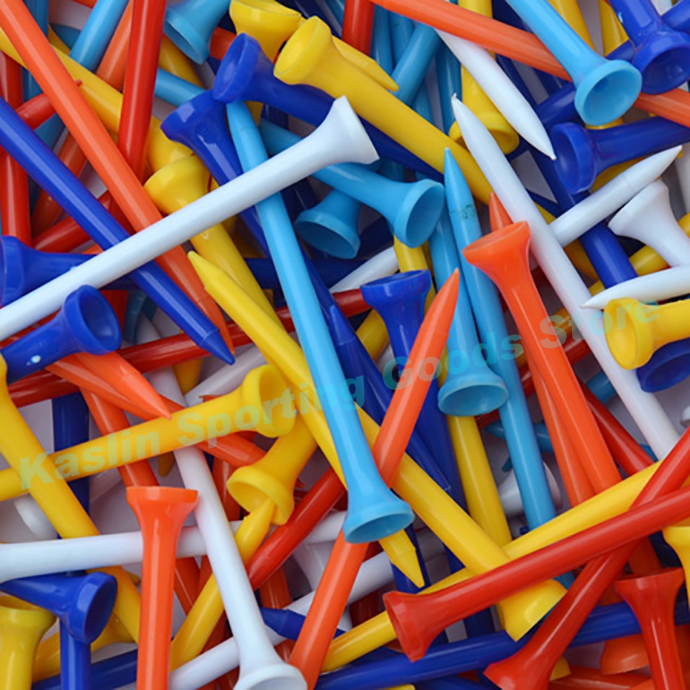 TTYGJ Golf Tee Plastic Tee Colorful TEE Golf TEE Cupshaped Ball Pin