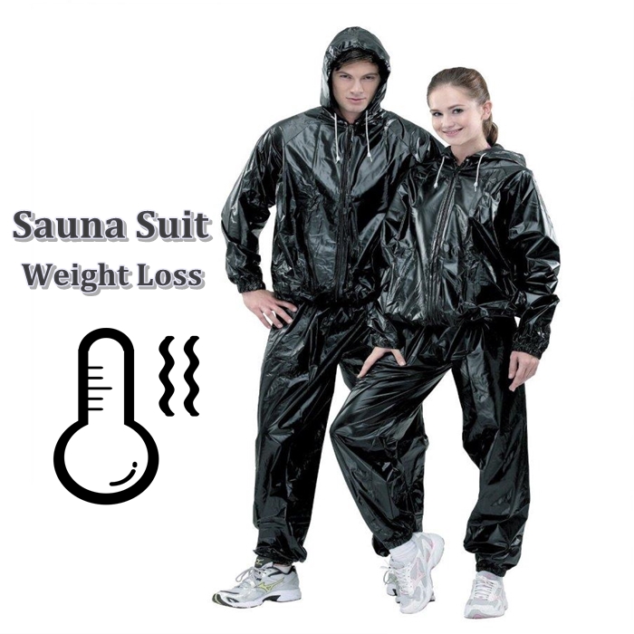 ( PLUS SIZE )Heavy Duty Fitness Weight Loss Sweat Sauna Suit AntiRip