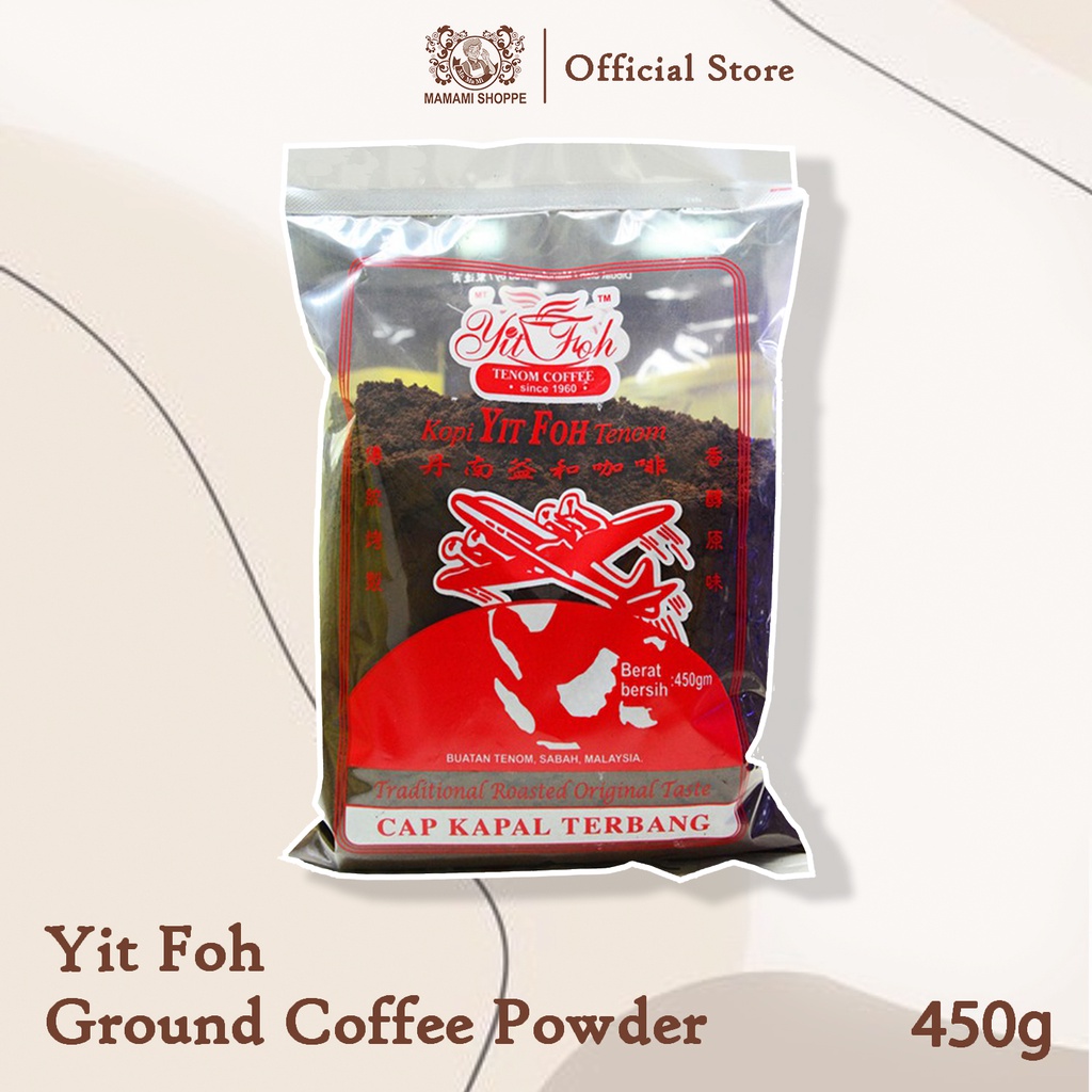 Yit Foh Tenom Ground Coffee Powder (450g) Shopee Malaysia