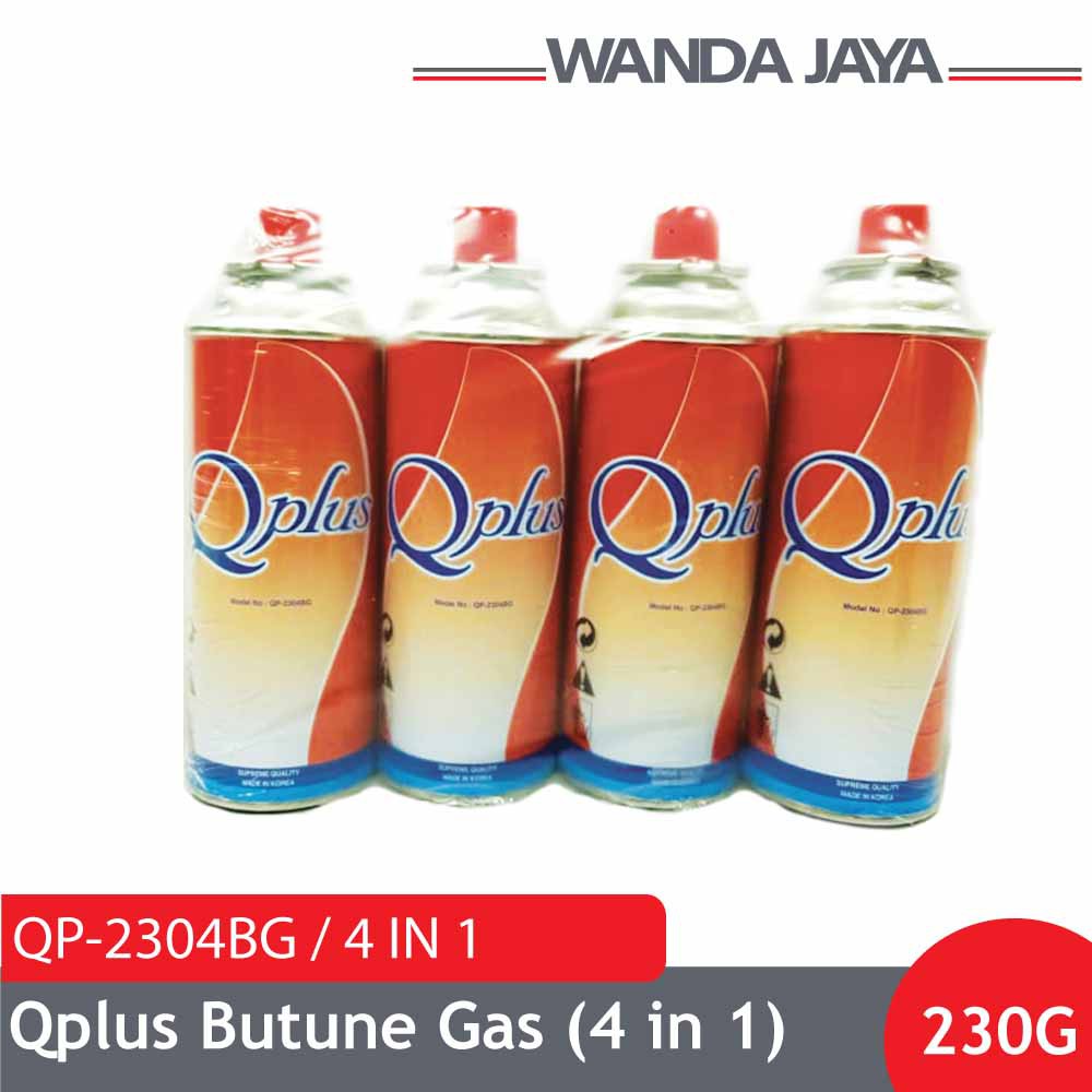 [FAST DELIVERY] Qplus Butane Gas 230g (4 In 1) (QP2304BG) Shopee