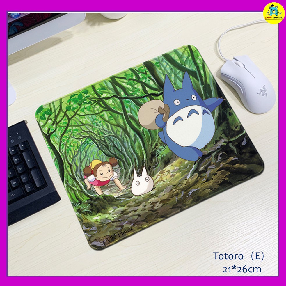 My Neighbor Totoro Laptop Gaming Mice Mousepad · Cute Anime Gaming Mouse Pad · 可爱龙猫动画滑鼠垫