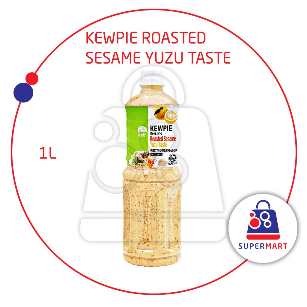 KEWPIE ROASTED SESAME YUZU TASTE DRESSING 1LITER BOTTLE (SALAD DRESSING