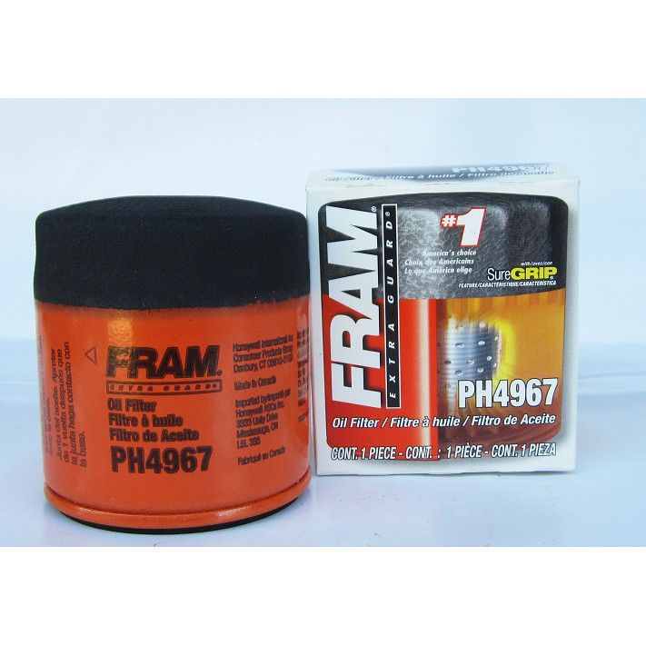 FRAM Extra Guard Oil Filter PH4967 for TOYOTA MADE IN CANADA Shopee