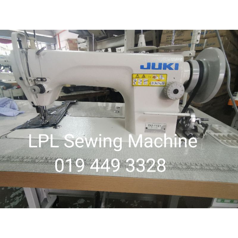 Used juki DU1181 walking Foot leather sewing machine /mesin jahit