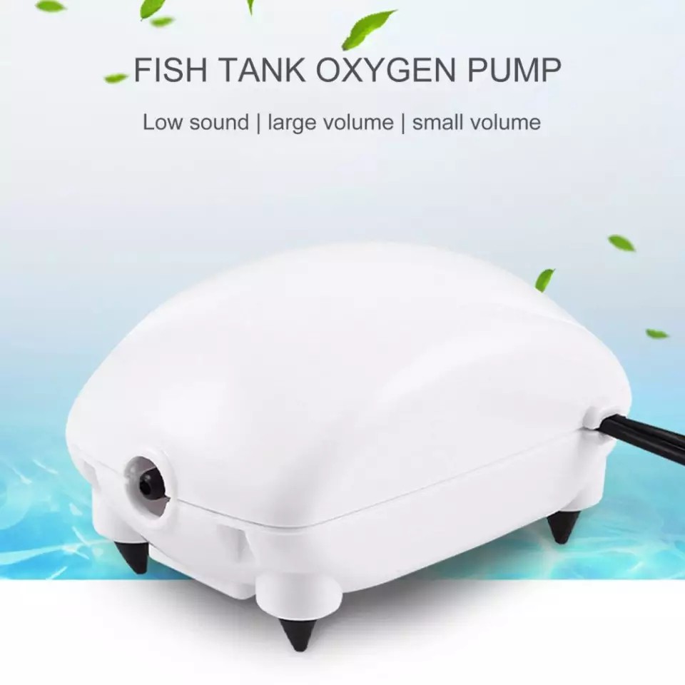 Ultra Silent Air Pump Aquarium Fish Tank Pam Udara Senyap and Kuat