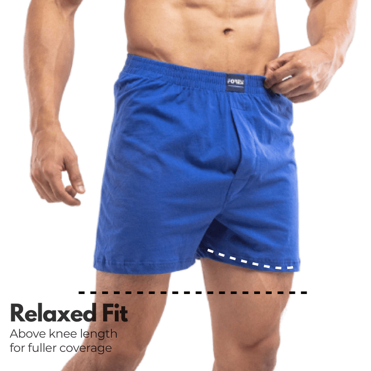 Boxer Lelaki / Seluar Dalam Lelaki / Forest Underwear 100 Cotton Knit