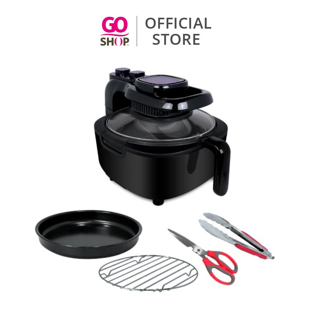 Nakada Air Fryer 4L [Free 1 Pc Pan + Grill Rack + Kitchen Tong
