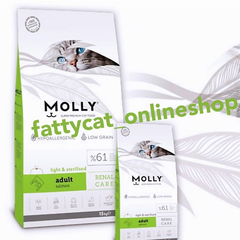 🙀 MOLLY Cat Food 2kg makanan kucing Shopee Malaysia