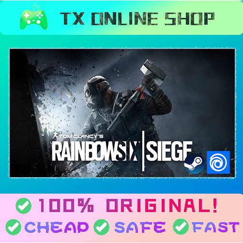 Tom Clancy Rainbow Six Siege [Uplay/Ubisoft Original Pc Game] Pc Game