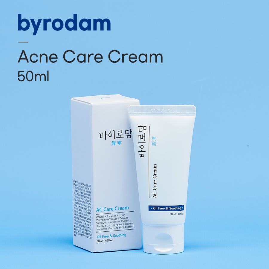 [Byrodam] Acne skin care Oil free & Soothing AC care Cream 50ml from K