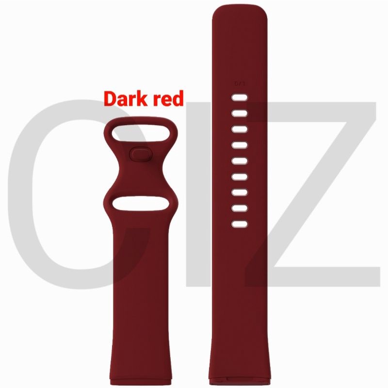 Suitable for Fitbit Versa 3 /Versa 4/Sense Silicone Strap Solid Color