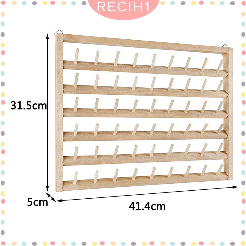 [recihMY] Multispool Sewing 54 Threads Rack Holder Thread Organizer