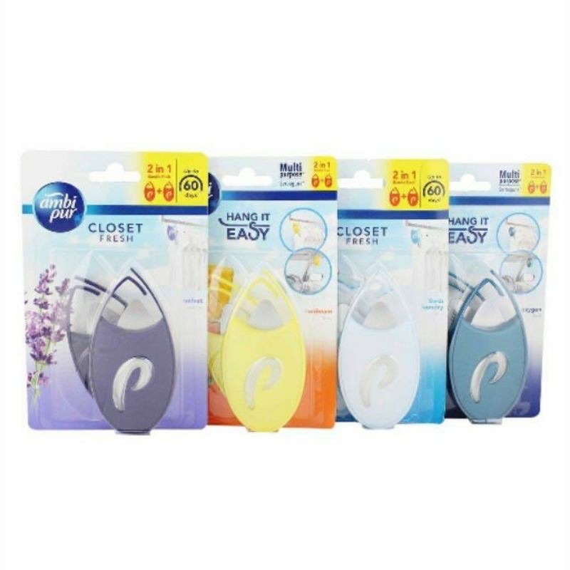 Ambi Pur Hang It Easy 4.5ml Small Space Air Freshener 2pcs Shopee
