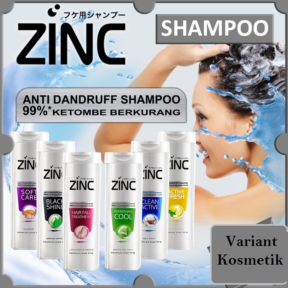 Zinc Anti Dandruff Shampoo 170ml/ZINC Anti Dandruff Shampoo Shopee