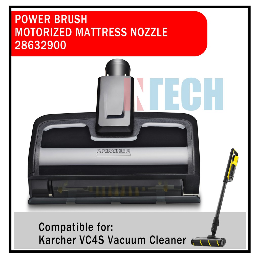 KARCHER 28632900 POWER BRUSH / MOTORIZED MATTRESS NOZZLE FOR VC4 VACUUM