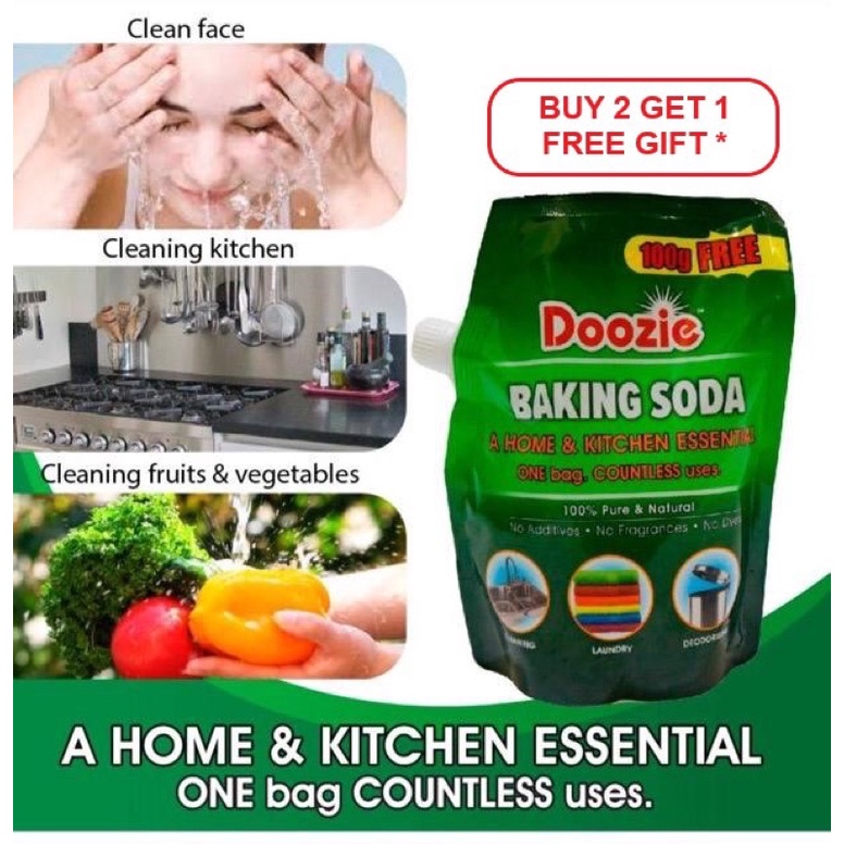 Baking Soda Cleaning Household (1kg) Doozie Shopee Malaysia