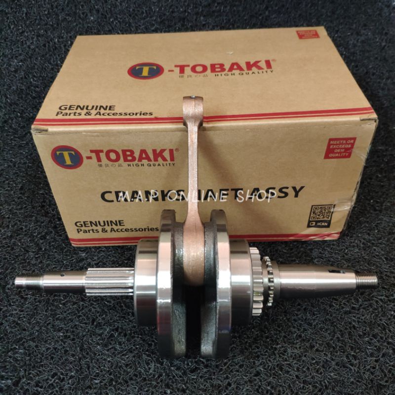 Yamaha LC LC135 V1 4 Speed Crankshaft Rod + Bearing Standard OEM Quality 100 Original TOBAKI