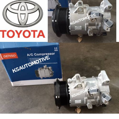 READY STOCK ORIGINAL AIRCOND COMPRESSOR DENSO TOYOTA VELLFIRE ANH20